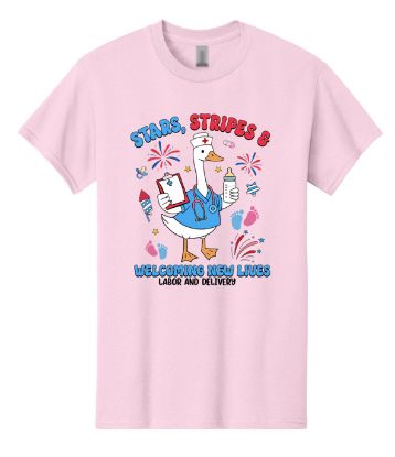 Picture of Stars, Stripes, Welcoming New Lives Tee