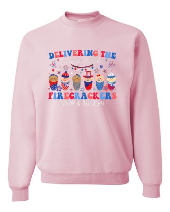 Picture of Little Firecrackers Crewneck Sweatshirt