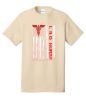 Picture of L&D Vertical American Flag Tee