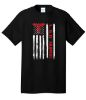 Picture of L&D Vertical American Flag Tee