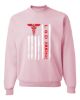 Picture of L&D Vertical American Flag Crewneck Sweatshirt