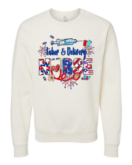 Picture of 4th of July Fireworks Crewneck Sweatshirt
